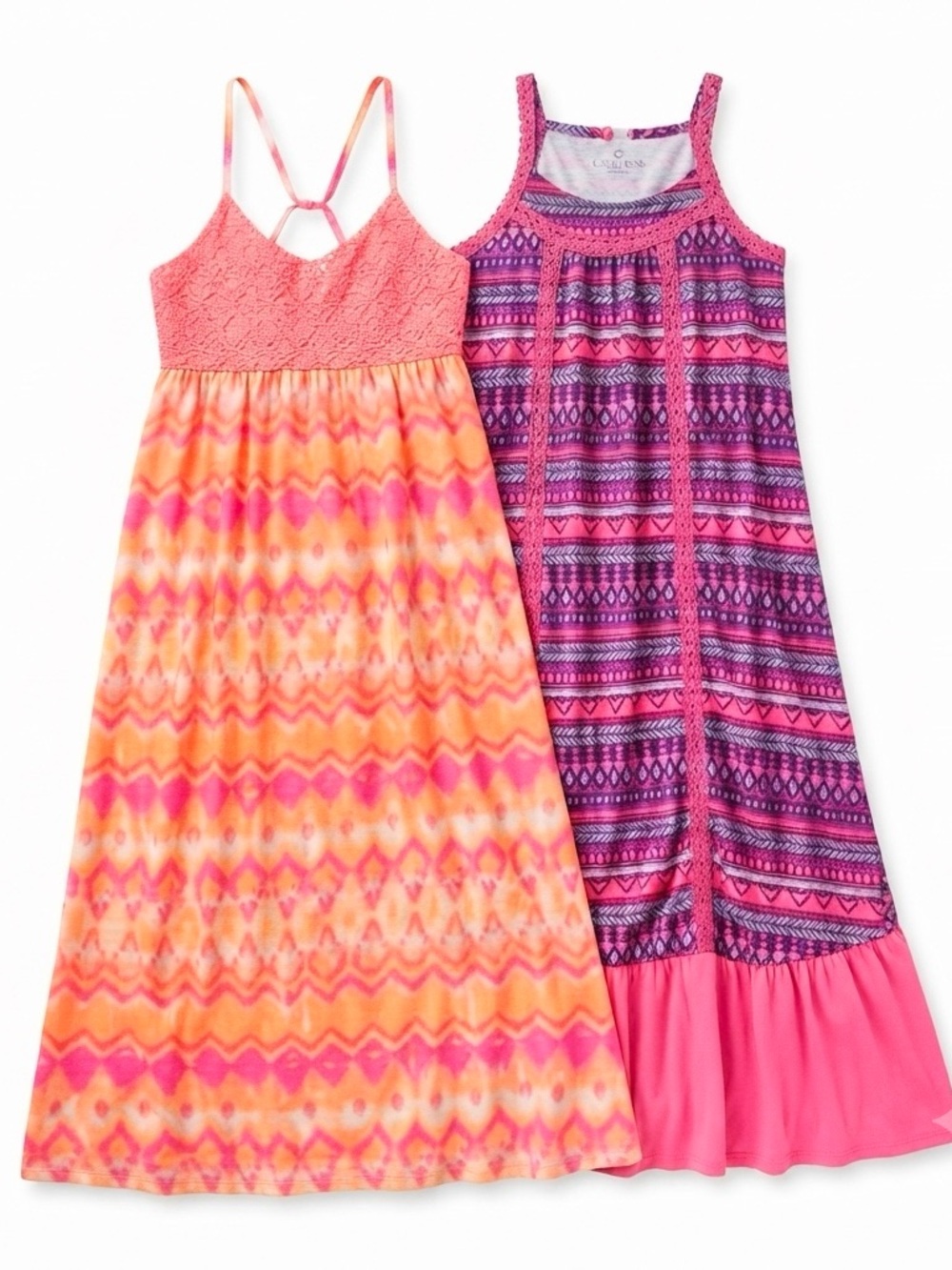 Bundle 2 Girls Maxi Dresses